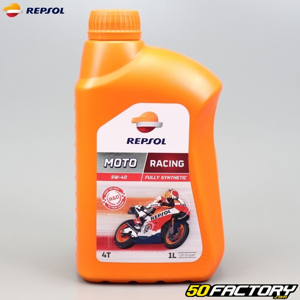 Aceite Repsol Moto Scooter 4t 5w40 Sintetico 1l