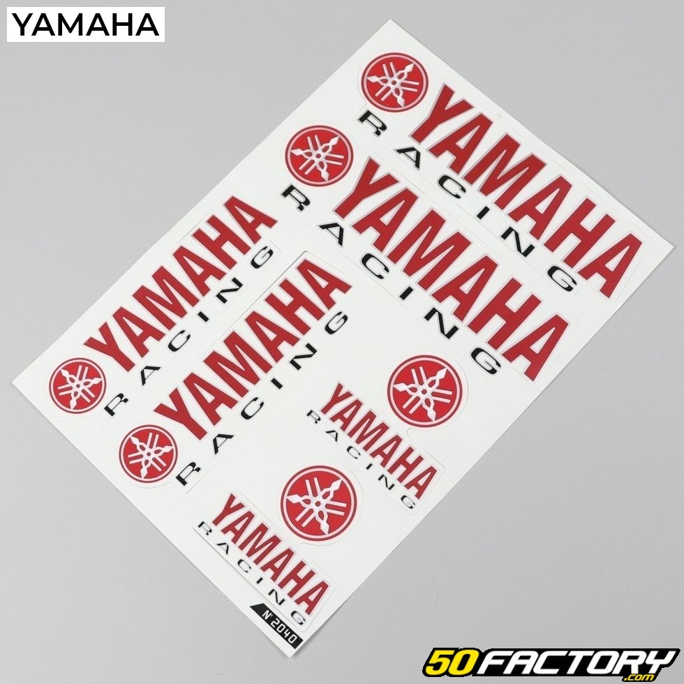 Tablero de pegatinas de yamaha racing - moto scooter parte 50cc barato