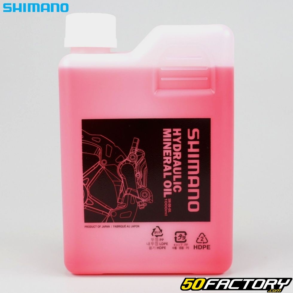 Líquido de frenos Shimano Mineral 1L – Pieza de mantenimiento para  bicicletas, bicicletas de montaña